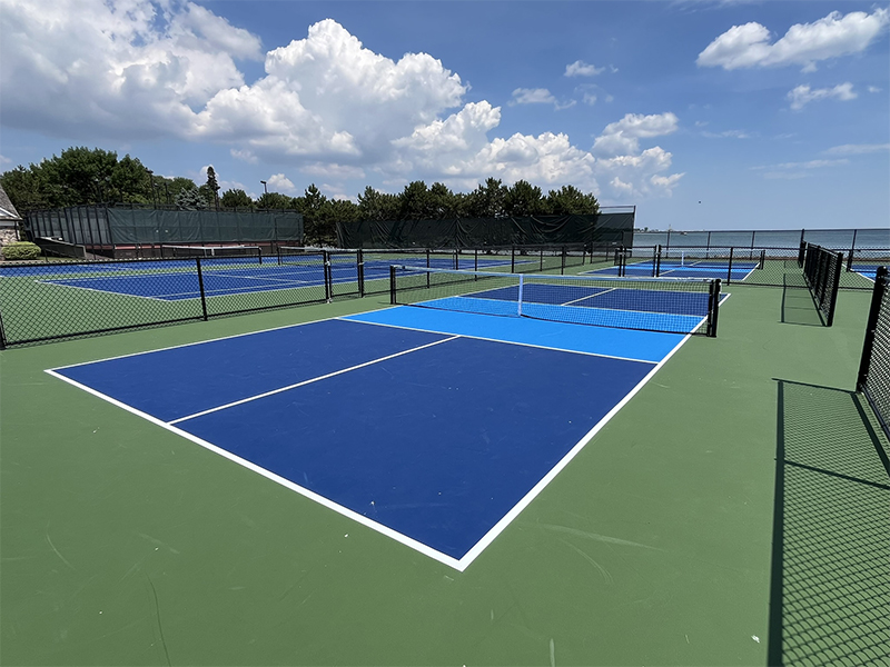 City of Grosse Pointe Farms Pier Park Pickleball Courts, Grosse Pointe Farms, MI