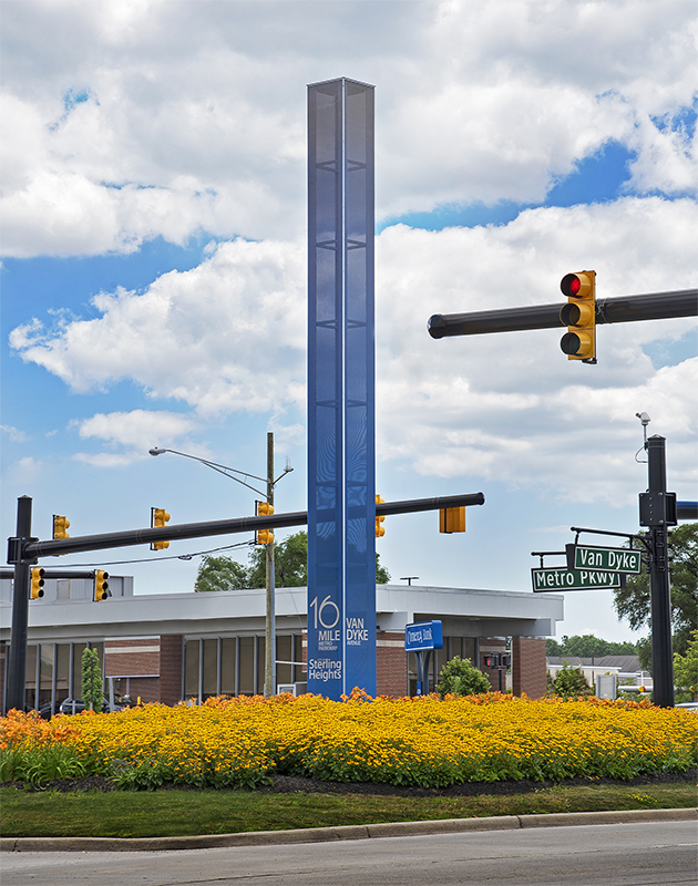 City of Sterling Heights Van Dyke Icon Monuments, Sterling Heights, MI