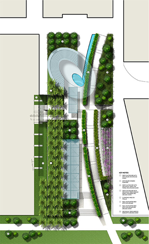 Masdar Ramp Garden, Abu Dhabi, UAE