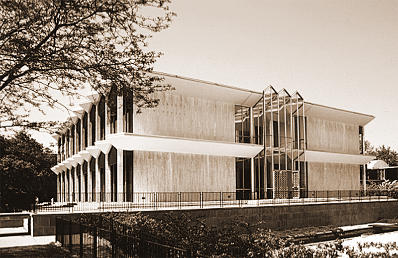 WAYNE STATE UNIVERSITY MCGREGOR MEMORIAL CONFERENCE CENTER, Detroit, MI  1958