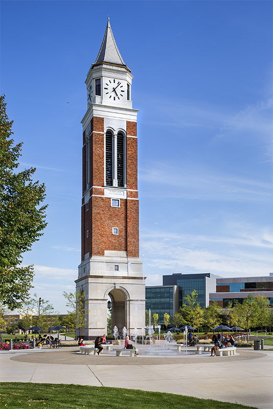 Oakland University Elliott Tower Plaza, Rochester, MI